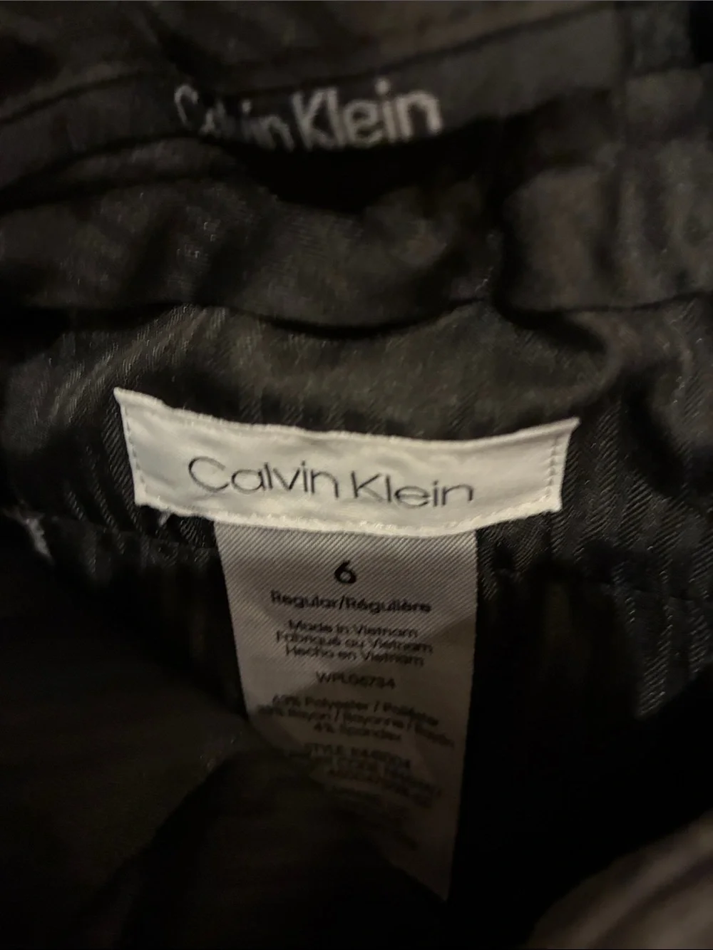 Calvin Klein White Shirt with Gray Pants and Gray Bow Tie - Kids Matching Set